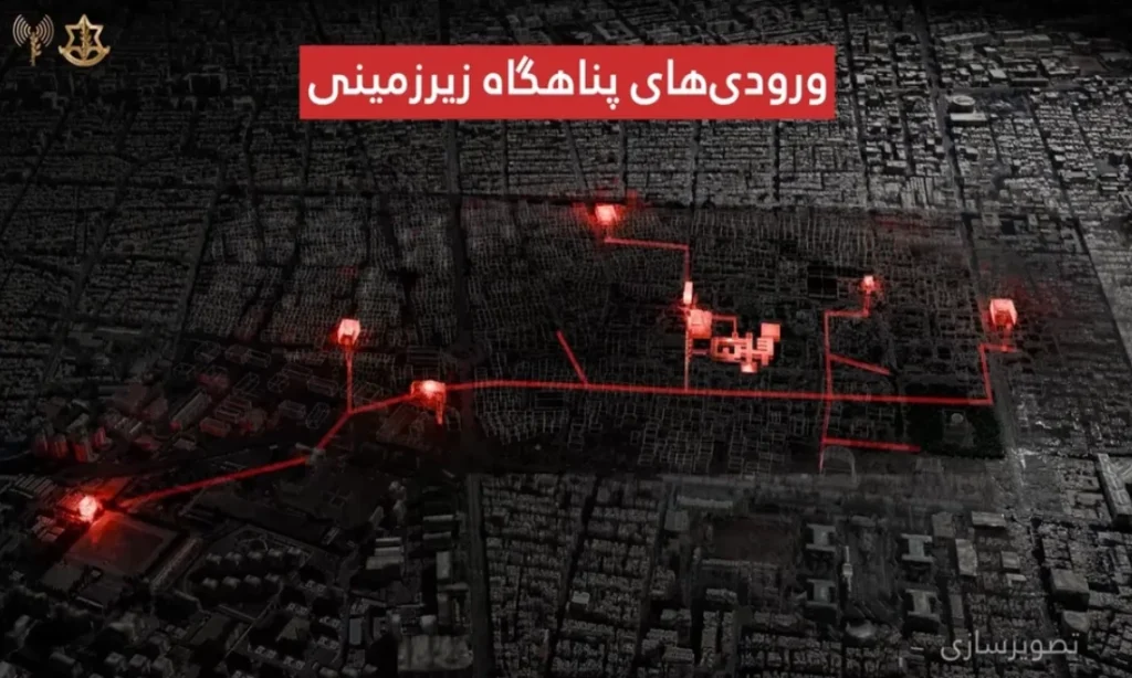 ۵ کیلومتر تونل، پناهگاه زیرزمینی خامنه‌ای