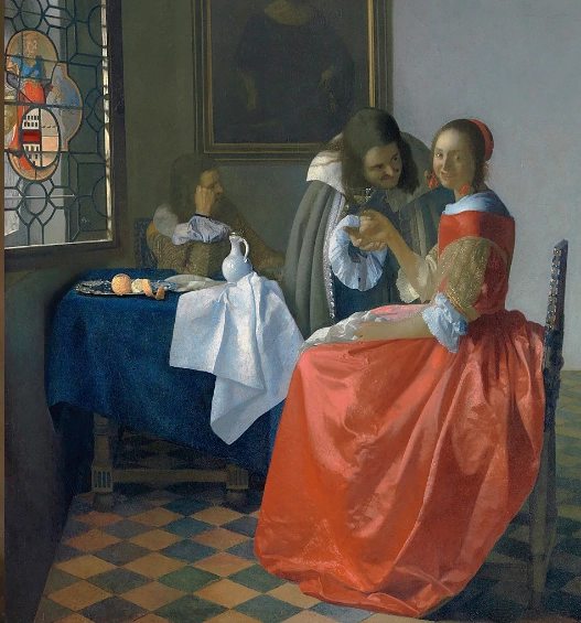 The Girl with aWineGlass